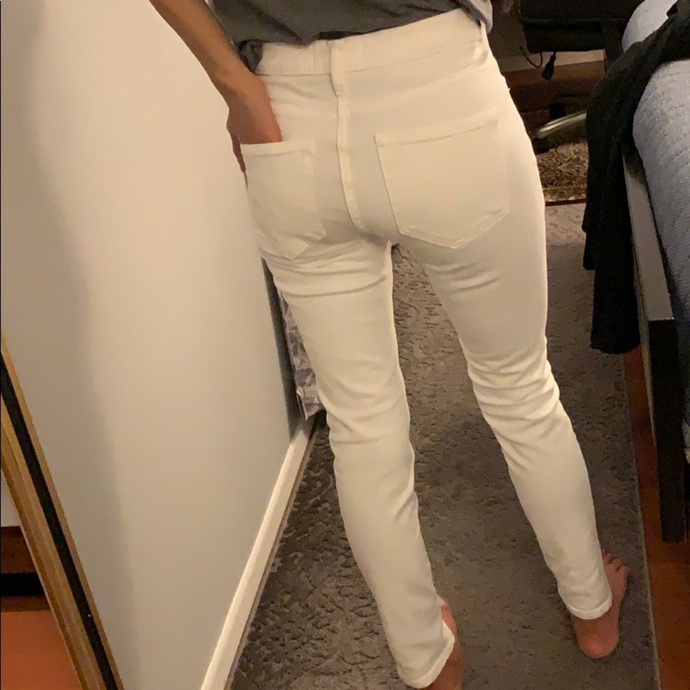Everlane • 25 Midrise Jeans White - Picture 3 of 6